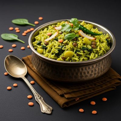Palak Khichdi